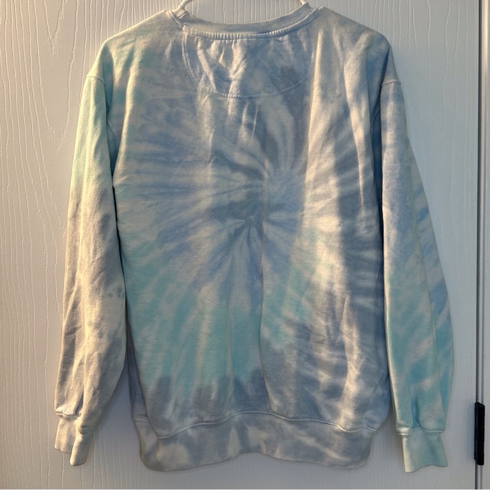 Fort Myers beach Florida blue tie dye long sleeve sweatshirt women’s medium - Picture 5 of 5